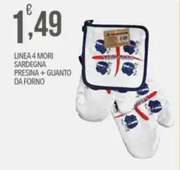 Iper Romagnolo Linea 4 Mori Sardegna presina + guanto da forno offerta