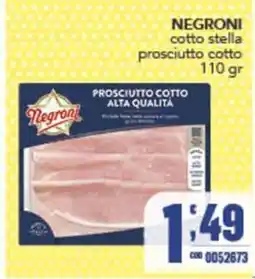Gruppo di Palo Prosciutto cotto Negroni offerta