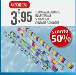 Iper Romagnolo Tubo galleggiante in materiale spugnoso fantasie assortite offerta