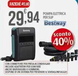 Iper Romagnolo Pompa elettrica per sup Bestway offerta