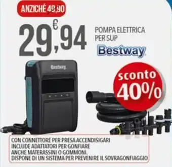 Pompa elettrica per sup Bestway
