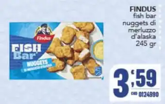 Findus Fish Bar nuggets di merluzzo d'alaska