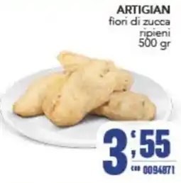 Gruppo di Palo Artigian fiori di zucca ripieni offerta