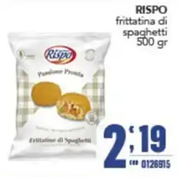 Gruppo di Palo Rispo frittatina di spaghetti offerta