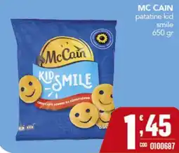 Gruppo di Palo McCain patatine kid smile offerta