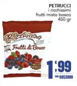 Gruppo di Palo Petrucci i ricchissimi frutti misto bosco offerta
