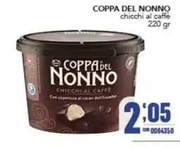 Gruppo di Palo Coppa del Nonno chicchi al caffè offerta