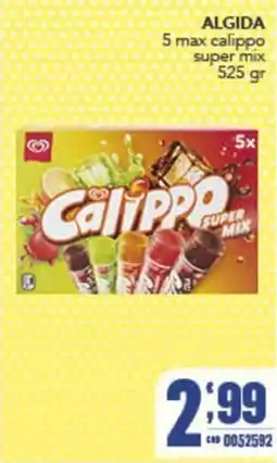Gruppo di Palo Algida 5 max calippo super mix offerta