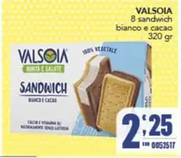 Gruppo di Palo Valsòia sandwich bianco e cacao offerta