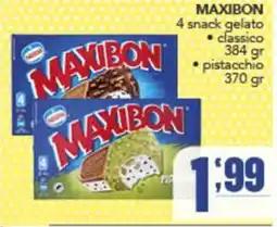 Gruppo di Palo Maxibon snack gelato offerta