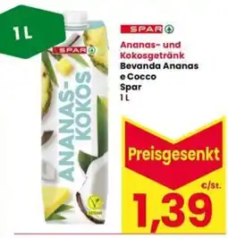 Interspar Bevanda Ananas e Cocco Spar offerta