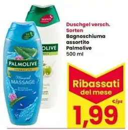Interspar Duschgel versch. Sorten Bagnoschiuma assortito Palmolive offerta
