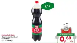 Interspar S-BUDGET Cola Senza Zuccheri offerta