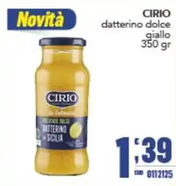 Gruppo di Palo Cirio datterino dolce giallo offerta