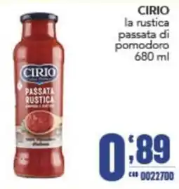 Gruppo di Palo Passata rustica Cirio offerta