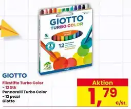 Interspar Filzstifte Turbo Color Giotto offerta