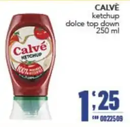Gruppo di Palo Calvé ketchup dolce top down offerta