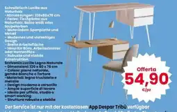 Interspar Scrivania Lucille Legno Naturale offerta