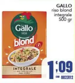 Gruppo di Palo Gallo riso blond integrale offerta