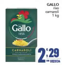 Gruppo di Palo Gallo riso carnaroli offerta