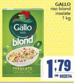 Gruppo di Palo Gallo riso blond insalate offerta