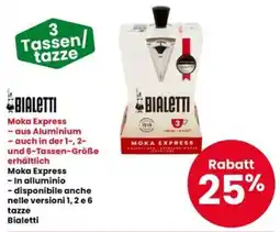 Interspar Moka Express Bialetti offerta