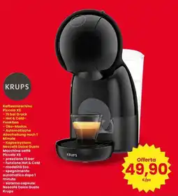 Interspar Kaffemaschine Piccolo XS Krups offerta