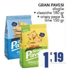 Gruppo di Palo Gran Pavesi sfoglie offerta