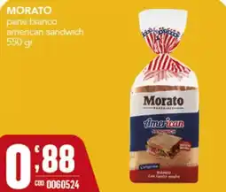 Gruppo di Palo Morato pane bianco american sandwich offerta