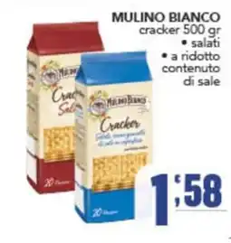 Gruppo di Palo Cracker salati Mulino Bianco offerta