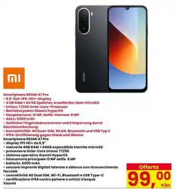 Interspar Smartphone REDMI A7 Pro offerta