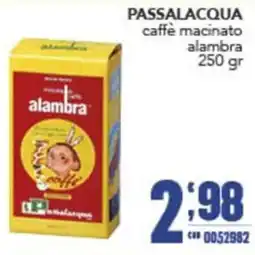 Gruppo di Palo caffè macinato alambra offerta