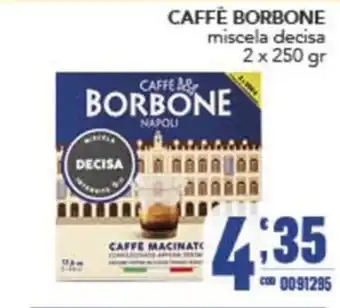 Gruppo di Palo Caffè Borbone miscela decisa offerta