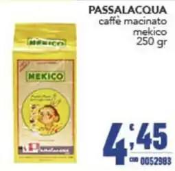 Gruppo di Palo Passalacqua caffè macinato mekico offerta