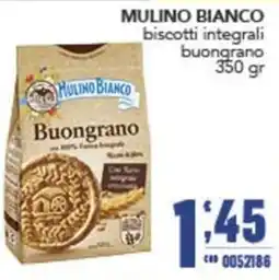 Gruppo di Palo Mulino Bianco biscotti integrali buongrano offerta