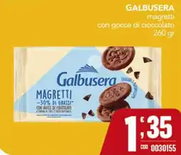 Gruppo di Palo Galbusera magretti con gocce di cioccolato offerta