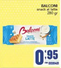 Gruppo di Palo Balconi snack al latte offerta