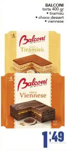 Gruppo di Palo Balconi torta Tiramisù offerta