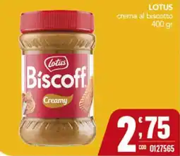 Gruppo di Palo Lotus Biscoff Creamy offerta