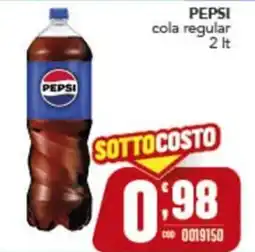Gruppo di Palo Pepsi cola regular offerta