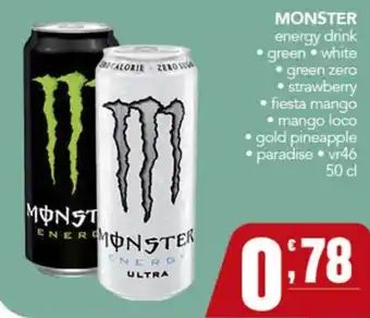 Gruppo di Palo Monster energy drink offerta