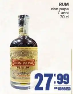 Gruppo di Palo Don Papa Rum offerta