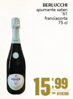 Gruppo di Palo Berlucchi spumante saten offerta