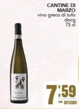 Gruppo di Palo Cantine di Marzo vino greco di tufo offerta