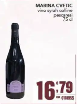 Gruppo di Palo Marina Cvetic vino syrah colline pescarese offerta