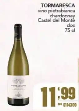 Gruppo di Palo Tormaresca vino pietrabianca chardonnay Castel del Monte offerta