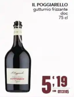 Gruppo di Palo Il Poggiarello gutturnio frizzante offerta