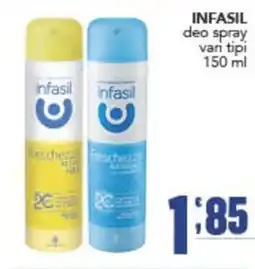 Gruppo di Palo Infasil deo spray offerta