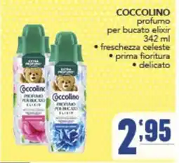 Gruppo di Palo Coccolino profumo per bucato elixir offerta