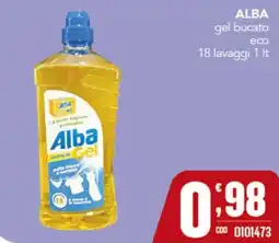 Gruppo di Palo Alba gel bucato eco offerta